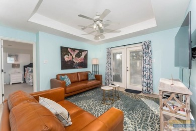 Selling fully furnished and truly turn-key, this stylish coastal on South Padre Island Golf Club in Texas - for sale on GolfHomes.com, golf home, golf lot