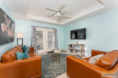 Selling fully furnished and truly turn-key, this stylish coastal on South Padre Island Golf Club in Texas - for sale on GolfHomes.com, golf home, golf lot