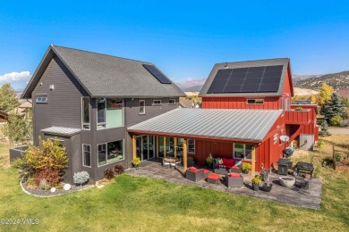 116 Thresher Ct is a unique, custom-designed home built in 2017 on Eagle Ranch in Colorado - for sale on GolfHomes.com, golf home, golf lot