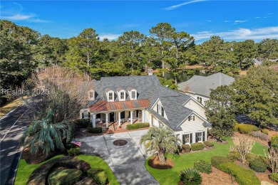 Serene Cottage Lake is the setting of this low country style on Belfair Golf Club in South Carolina - for sale on GolfHomes.com, golf home, golf lot