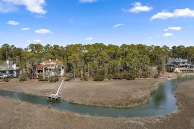 Situated on 0.56 acres in the prestigious enclave of The Estuary on Kiawah Island Resort - Cougar Point in South Carolina - for sale on GolfHomes.com, golf home, golf lot