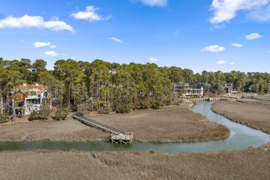 Situated on 0.56 acres in the prestigious enclave of The Estuary on Kiawah Island Resort - Cougar Point in South Carolina - for sale on GolfHomes.com, golf home, golf lot