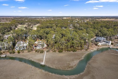 Situated on 0.56 acres in the prestigious enclave of The Estuary on Kiawah Island Resort - Cougar Point in South Carolina - for sale on GolfHomes.com, golf home, golf lot