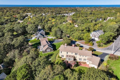 Perched atop prestigious Signal Hill, w/sweeping views of CC Bay on Dennis Highlands Golf Course in Massachusetts - for sale on GolfHomes.com, golf home, golf lot