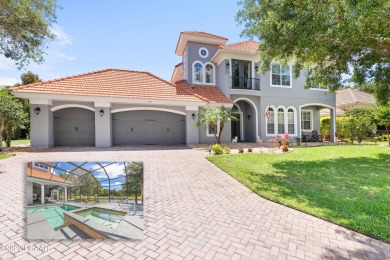 Stunning Custom Kargar Construction with a Mediterranean Style on Plantation Bay Golf and Country Club in Florida - for sale on GolfHomes.com, golf home, golf lot