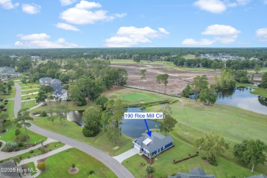 This brand new Riptide home with stunning setting and finishes on Sea Trail Golf Resort in North Carolina - for sale on GolfHomes.com, golf home, golf lot