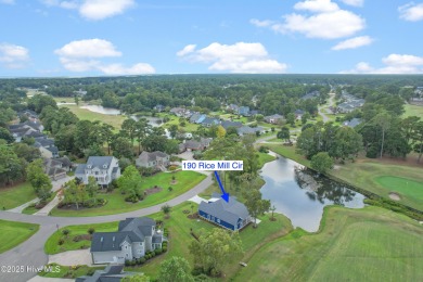 This brand new Riptide home with stunning setting and finishes on Sea Trail Golf Resort in North Carolina - for sale on GolfHomes.com, golf home, golf lot