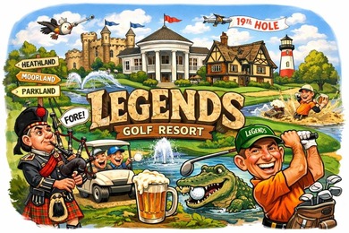 Comfortably situated on Legend's 1300 acres is Turnberry Park on  in South Carolina - for sale on GolfHomes.com, golf home, golf lot