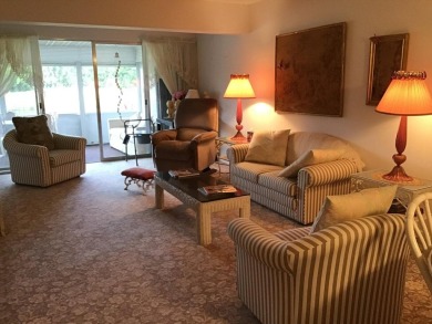 Large 2/2  corner unit  X-large screened in patio with beautiful on Hunters Run Golf and Country Club in Florida - for sale on GolfHomes.com, golf home, golf lot