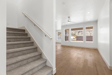 Stunning 5-bedroom home (primary on main) with office/den on Copper Rock Golf Course in Utah - for sale on GolfHomes.com, golf home, golf lot