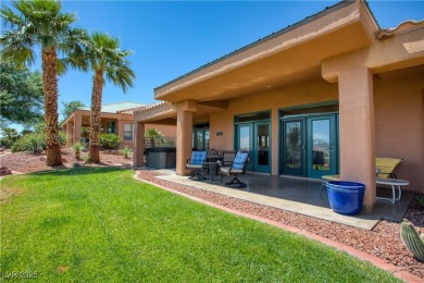 Stretching over the Arnold Palmer fairway, the city, and on The Oasis Golf Club in Nevada - for sale on GolfHomes.com, golf home, golf lot
