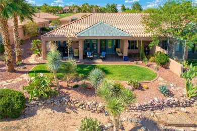 Stretching over the Arnold Palmer fairway, the city, and on The Oasis Golf Club in Nevada - for sale on GolfHomes.com, golf home, golf lot