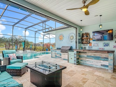 A Masterpiece of indoor-outdoor living in Latitude on LPGA International Golf Course in Florida - for sale on GolfHomes.com, golf home, golf lot