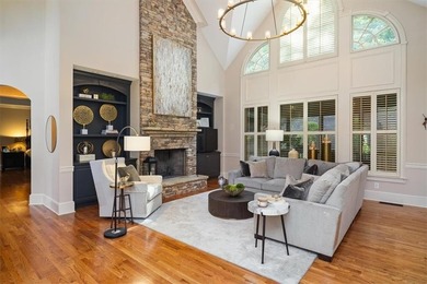 Discover timeless elegance and modern comfort in this on Woodmont Golf and Country Club in Georgia - for sale on GolfHomes.com, golf home, golf lot