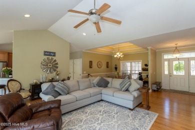 Welcome to this bright, open, and family-friendly brick home on on Beacon Ridge Golf and Country Club in North Carolina - for sale on GolfHomes.com, golf home, golf lot