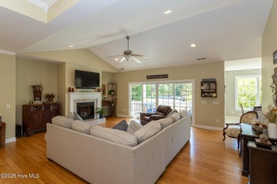 Welcome to this bright, open, and family-friendly brick home on on Beacon Ridge Golf and Country Club in North Carolina - for sale on GolfHomes.com, golf home, golf lot