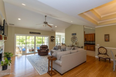 Welcome to this bright, open, and family-friendly brick home on on Beacon Ridge Golf and Country Club in North Carolina - for sale on GolfHomes.com, golf home, golf lot