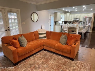 Peaceful and spacious 5 Bedroom, 3.5 bath all brick home on Dyersburg Country Club At The Farms in Tennessee - for sale on GolfHomes.com, golf home, golf lot