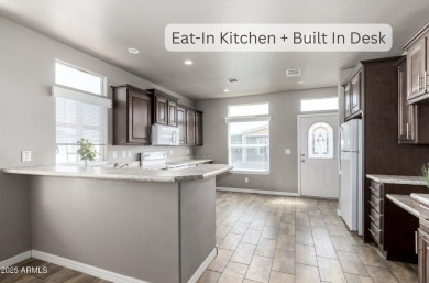 Lot Rent is PAID through Feb 2026!!  Immaculate, 2019 Cavco home on Viewpoint Golf Resort in Arizona - for sale on GolfHomes.com, golf home, golf lot