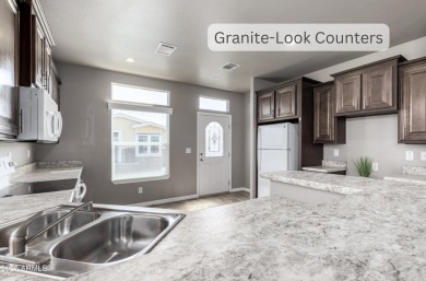 Lot Rent is PAID through Feb 2026!!  Immaculate, 2019 Cavco home on Viewpoint Golf Resort in Arizona - for sale on GolfHomes.com, golf home, golf lot
