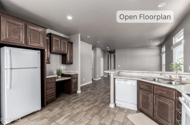 Lot Rent is PAID through Feb 2026!!  Immaculate, 2019 Cavco home on Viewpoint Golf Resort in Arizona - for sale on GolfHomes.com, golf home, golf lot