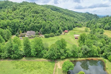 Nestled in the scenic landscape of western NC, this horse farm on Mountain Harbour Golf Club in North Carolina - for sale on GolfHomes.com, golf home, golf lot