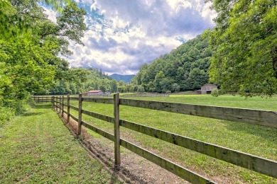 Nestled in the scenic landscape of western NC, this horse farm on Mountain Harbour Golf Club in North Carolina - for sale on GolfHomes.com, golf home, golf lot