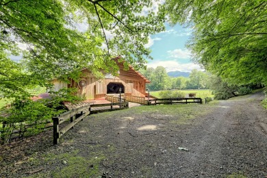 Nestled in the scenic landscape of western NC, this horse farm on Mountain Harbour Golf Club in North Carolina - for sale on GolfHomes.com, golf home, golf lot