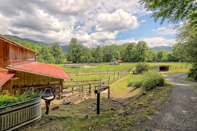 Nestled in the scenic landscape of western NC, this horse farm on Mountain Harbour Golf Club in North Carolina - for sale on GolfHomes.com, golf home, golf lot