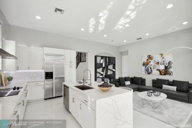 ZEN CONTEMPORARY 6 BED 4 BATH. OVERSIZED LOT, ON LAKE CUL DE SAC on Parkland Golf Club in Florida - for sale on GolfHomes.com, golf home, golf lot