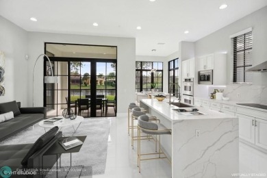 ZEN CONTEMPORARY 6 BED 4 BATH. OVERSIZED LOT, ON LAKE CUL DE SAC on Parkland Golf Club in Florida - for sale on GolfHomes.com, golf home, golf lot