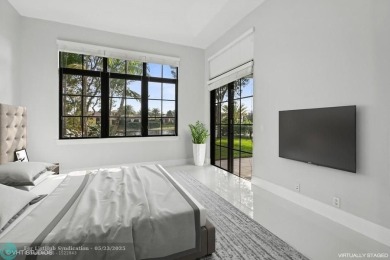 ZEN CONTEMPORARY 6 BED 4 BATH. OVERSIZED LOT, ON LAKE CUL DE SAC on Parkland Golf Club in Florida - for sale on GolfHomes.com, golf home, golf lot