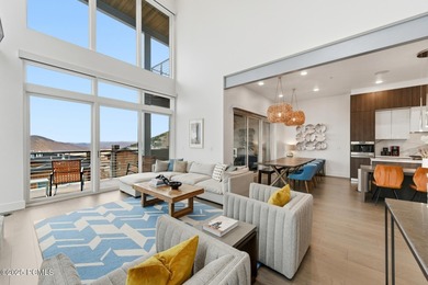 Relish this prime perch in Canyons Village, where genuine ski-in on Canyons Golf Course in Utah - for sale on GolfHomes.com, golf home, golf lot