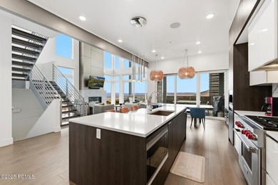 Relish this prime perch in Canyons Village, where genuine ski-in on Canyons Golf Course in Utah - for sale on GolfHomes.com, golf home, golf lot