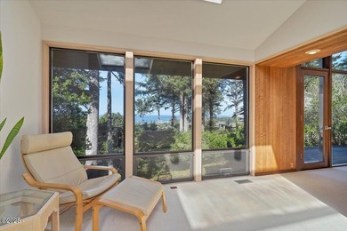 Breathtaking ocean view home located on a generous .36 acre lot on Salishan Spa and Golf Resort in Oregon - for sale on GolfHomes.com, golf home, golf lot