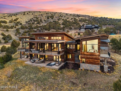 Perched on a private, sweeping 180-degree view lot on the on Red Ledges Golf Club in Utah - for sale on GolfHomes.com, golf home, golf lot