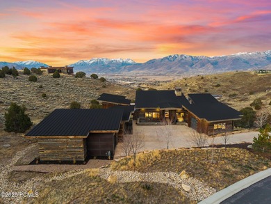 Perched on a private, sweeping 180-degree view lot on the on Red Ledges Golf Club in Utah - for sale on GolfHomes.com, golf home, golf lot