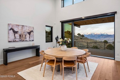 Perched on a private, sweeping 180-degree view lot on the on Red Ledges Golf Club in Utah - for sale on GolfHomes.com, golf home, golf lot