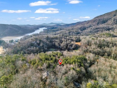 180-degree year-round panoramic mountain views from this on Rumbling Bald Resort on Lake Lure in North Carolina - for sale on GolfHomes.com, golf home, golf lot