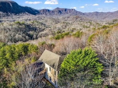 180-degree year-round panoramic mountain views from this on Rumbling Bald Resort on Lake Lure in North Carolina - for sale on GolfHomes.com, golf home, golf lot