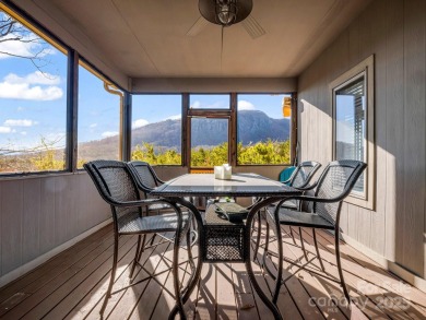 180-degree year-round panoramic mountain views from this on Rumbling Bald Resort on Lake Lure in North Carolina - for sale on GolfHomes.com, golf home, golf lot
