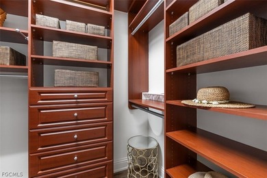 The 3 bedroom 3.5 bathroom home has a beautiful front elevation on Verandah Golf Course and Club in Florida - for sale on GolfHomes.com, golf home, golf lot