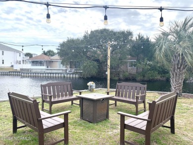This detached, stand-alone condo is just footsteps from the on The Country Club of the Crystal Coast in North Carolina - for sale on GolfHomes.com, golf home, golf lot