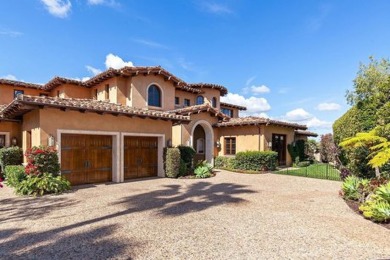 Sensational Tuscan style estate resting on 0.68 acres with on The Crosby Club in California - for sale on GolfHomes.com, golf home, golf lot