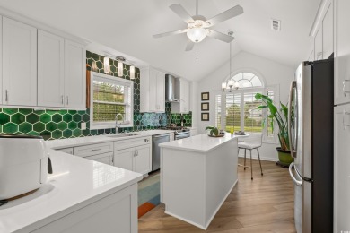 Beautifully upgraded brick home just a short walk or golf cart on Pine Lakes Country Club in South Carolina - for sale on GolfHomes.com, golf home, golf lot