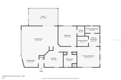 Lots of space in this 2 bedroom/2 full bath 1979 manufactured on Maple Leaf Golf and Country Club in Florida - for sale on GolfHomes.com, golf home, golf lot