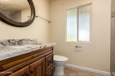 Welcome to this beautifully maintained 2-bedroom, 2-bath Gemini on Sun City Lakes West and East in Arizona - for sale on GolfHomes.com, golf home, golf lot