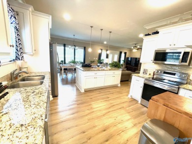 This beautifully crafted 4-B/R, 3-BA home showcases exceptional on Southern Gayles Golf Community in Alabama - for sale on GolfHomes.com, golf home, golf lot