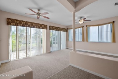 Welcome to this charming 3-bedroom, 2-bathroom villa located in on Viera East Golf Club in Florida - for sale on GolfHomes.com, golf home, golf lot