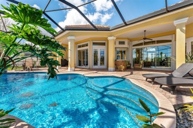 Located in the highly desirable gated community of Levanto, this on Duran Golf Course in Florida - for sale on GolfHomes.com, golf home, golf lot